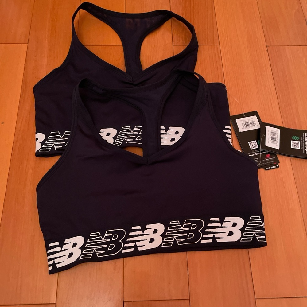 New Balance Women's Navy Sports Bra